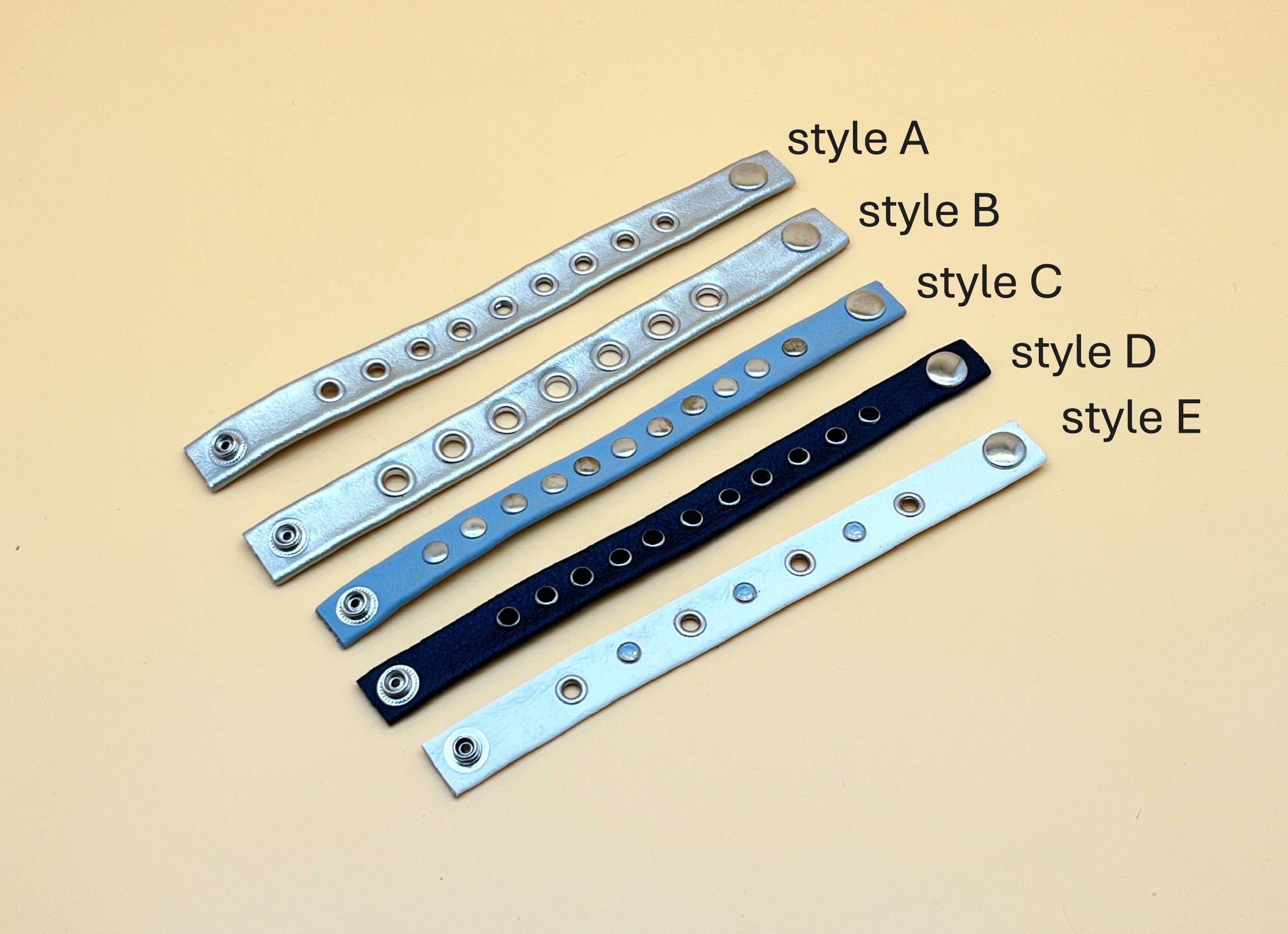 Studded Leather Bracelets